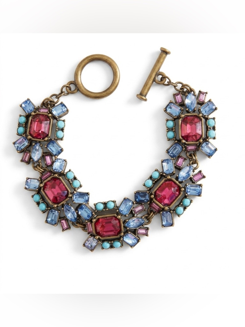 WA Studios Multi-Color Gemstone Bracelet